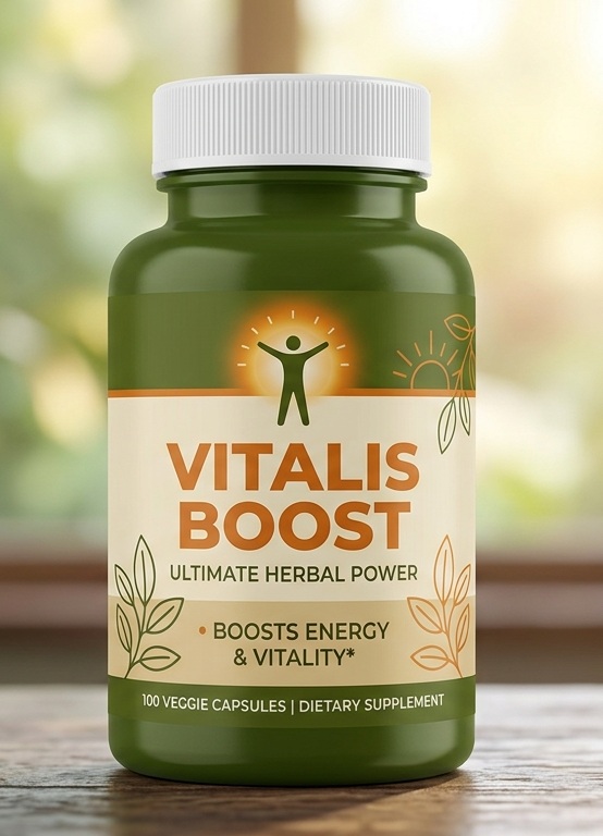 VITALIS BOOST bottle for daily routine support